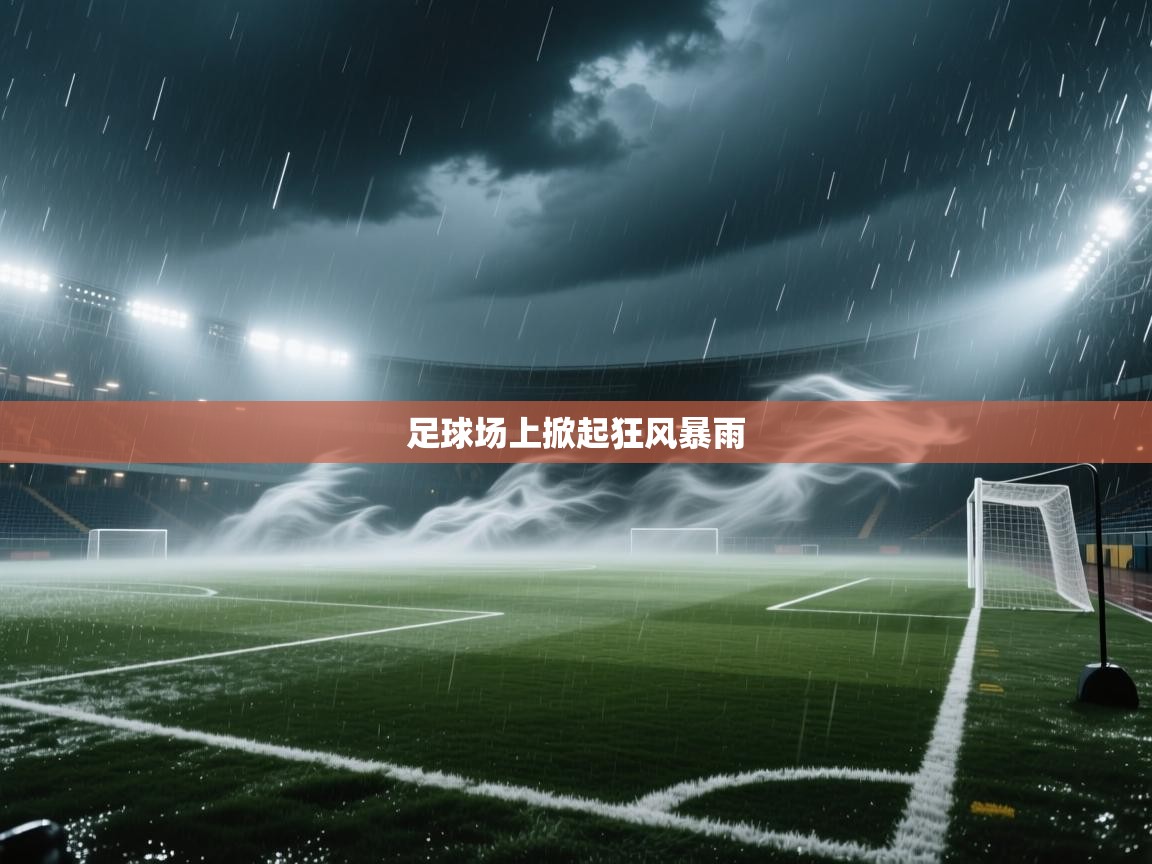 足球场上掀起狂风暴雨  第2张